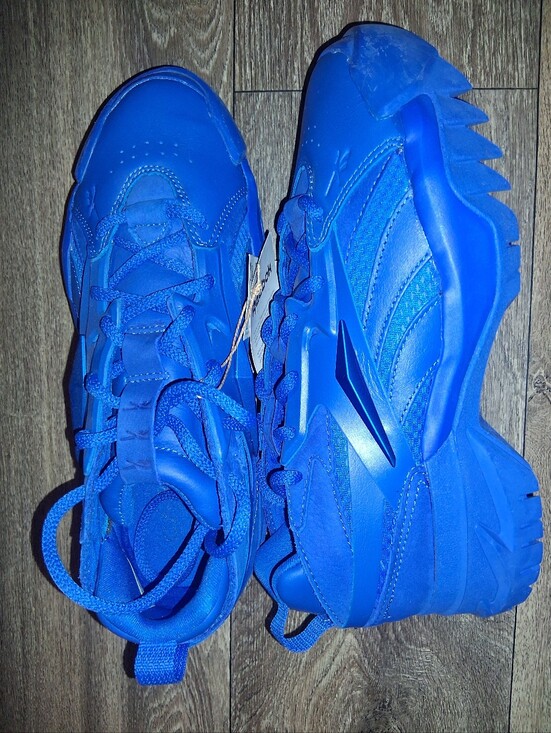 Reebok Shoes - Cardi B blue Reeboks Club C